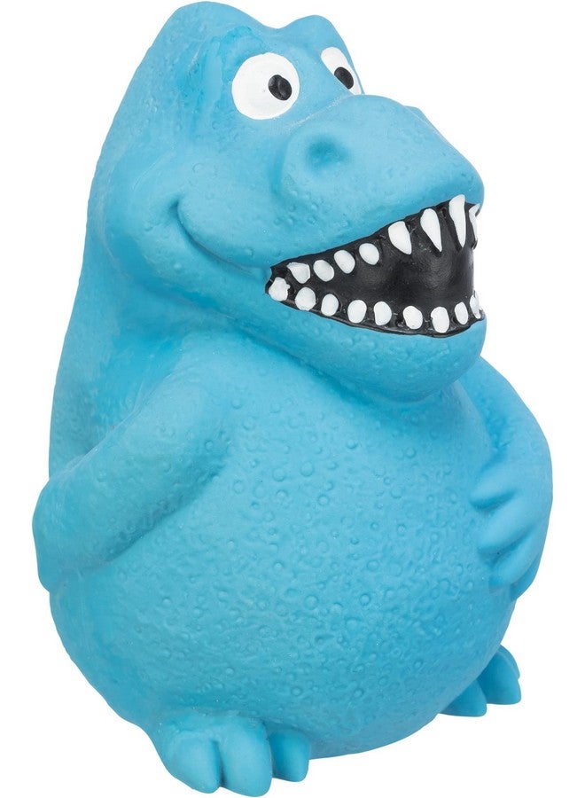 تريكسي لعبة دينو دي ديناصور تصدر أصوات صرير وتشجع على الترابط بين الكلاب، للكلاب الصغيرة والمتوسطة (5-20 كجم) الحجم: 14 سم (أزرق) - Image 3