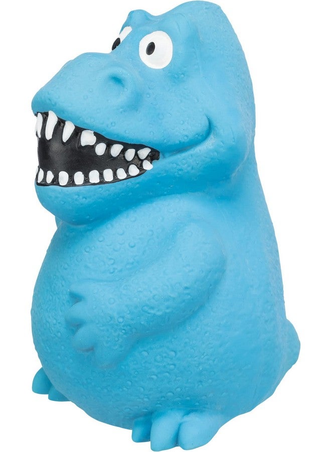 تريكسي لعبة دينو دي ديناصور تصدر أصوات صرير وتشجع على الترابط بين الكلاب، للكلاب الصغيرة والمتوسطة (5-20 كجم) الحجم: 14 سم (أزرق) - Image 2