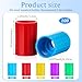 GlikCeil 100 Pcs Tornadoes in a Bottle Tornado Bottle Connectors Cyclone Plastic Tube Vortex Connector for Demonstration Teaching Scientific Experiment Test DIY 5 Colors - Image 4