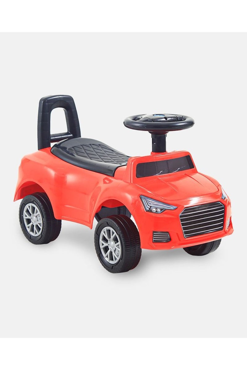 Kids Ride-On Push Car – Red Toy Vehicle with Steering Wheel - Image 1