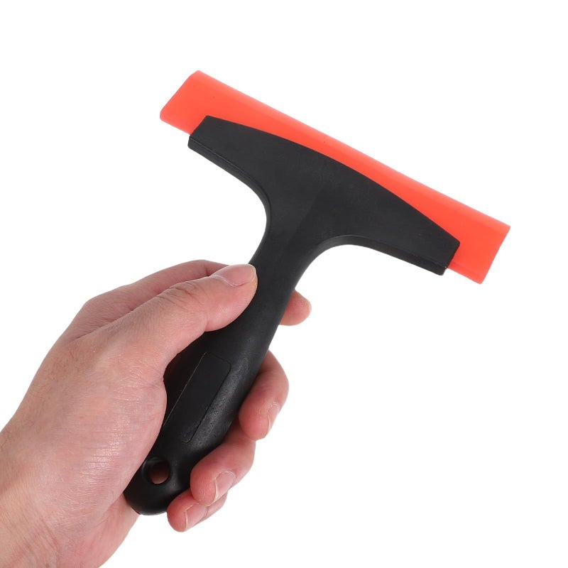 Red Vinyl Squeegee Tool For Glass Tinting And Paint Protection Film - Image 5