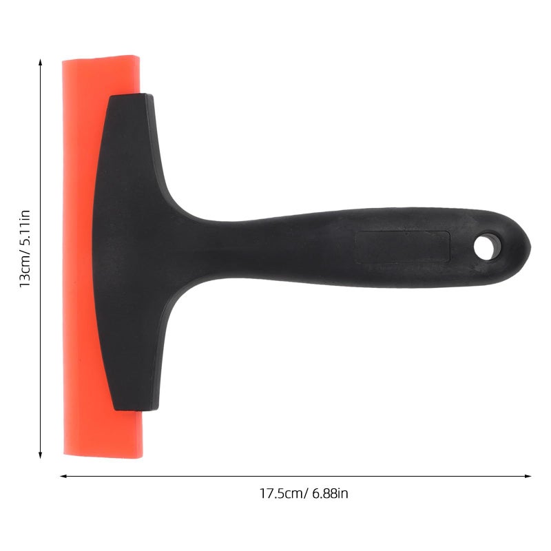Red Vinyl Squeegee Tool For Glass Tinting And Paint Protection Film - Image 3
