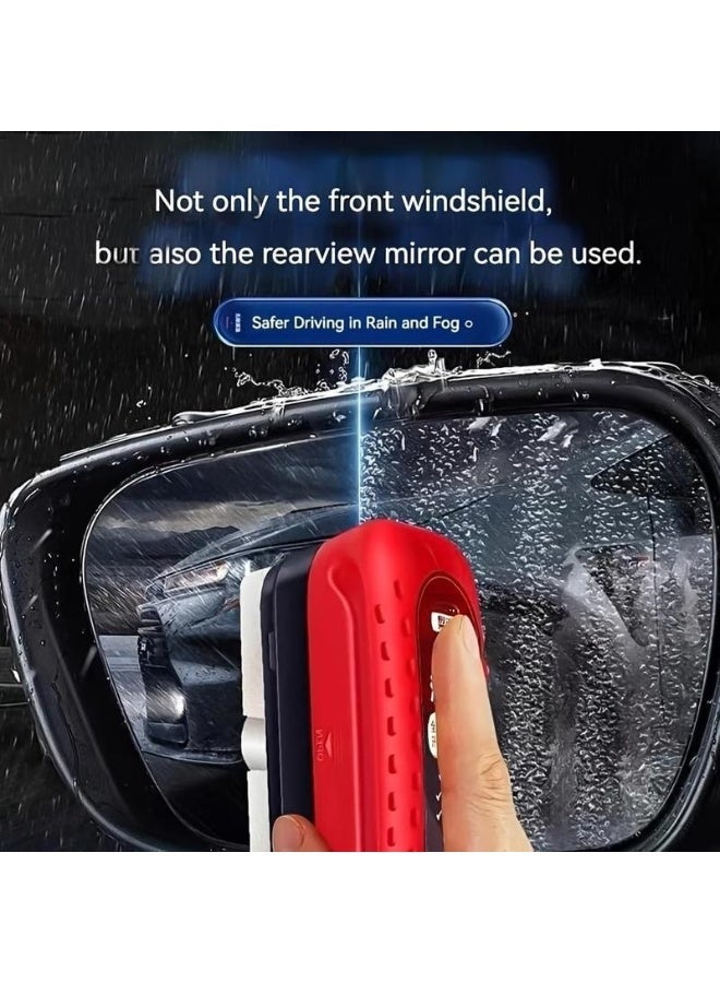 Car Windshield Cleaning Brush, Oil Removal  Anti-fog Brush, Car Windshield Oil Film Removal Tool, Wiper, Cleaner Remover, Car Wash Accessory, Automotive, Car Detailing Brushes, Car Cleaning Supplies - Image 3