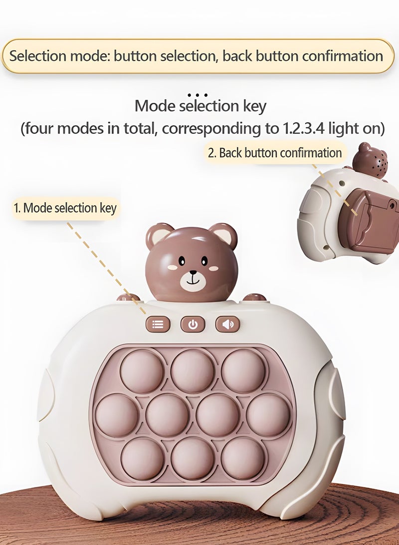 GROIC Pop Pro Toy Fidget Kids Games Toys,Handheld Fidget Games for Kids,Autism Sensory Toys Travel Games for Kids,Handheld Gaming Console,Stem Toys - Image 2