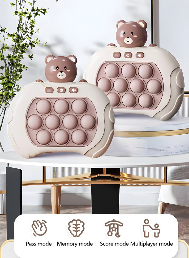 GROIC Pop Pro Toy Fidget Kids Games Toys,Handheld Fidget Games for Kids,Autism Sensory Toys Travel Games for Kids,Handheld Gaming Console,Stem Toys - Image 3