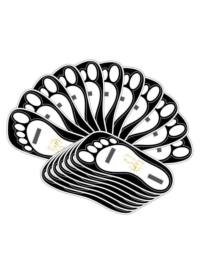 HeeStar 60Pairs(120 Feets) Disposable Black Spray Tanning Feet Pads Sunless Airbrush Spray Tent Protect Foot - Image 5