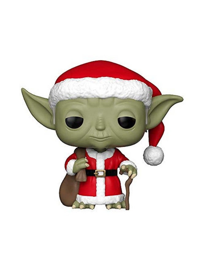 Funko نجوم البوب: شخصية يودا سانتا القابلة للجمع متعددة الألوان - Image 1