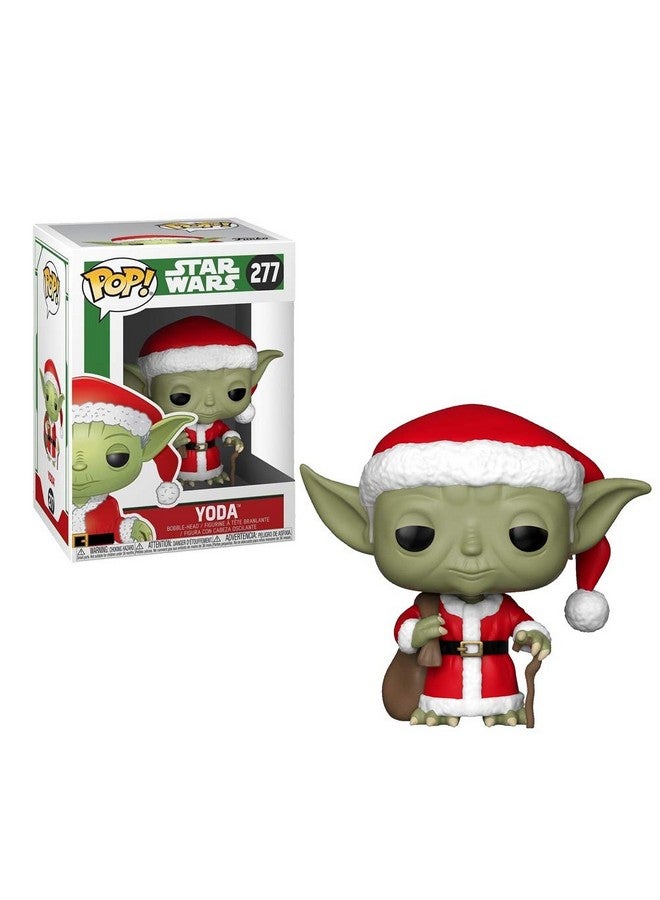 Funko نجوم البوب: شخصية يودا سانتا القابلة للجمع متعددة الألوان - Image 4