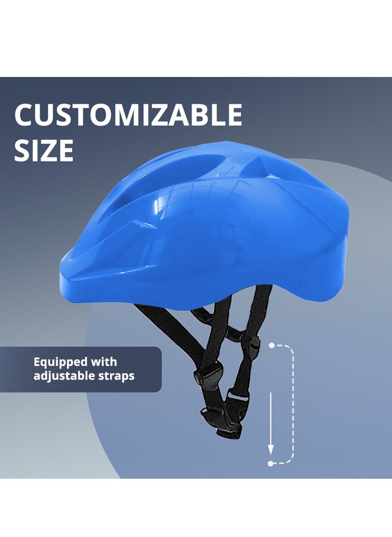 ENDLESS  - Endless EL1026 Multi Utility Sports Helmet for Cycling, Skating, Skateboarding | Blue | With High Density EPS (Thermocol) Padding, Soft Cushion and Adjustable Strap for Best Fit - Image 1