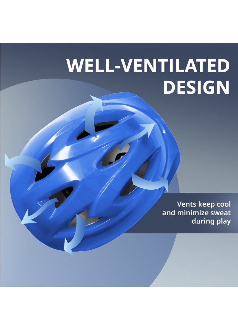 ENDLESS  - Endless EL1026 Multi Utility Sports Helmet for Cycling, Skating, Skateboarding | Blue | With High Density EPS (Thermocol) Padding, Soft Cushion and Adjustable Strap for Best Fit - Image 1