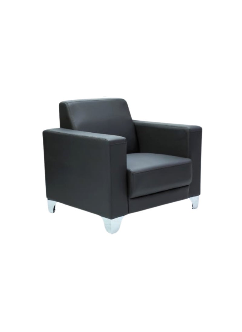 KARNAK - Karnak Luxury Sofa Set Modern Design Sectional Couch For Living Room Home Office, Hotel, Apartment 5 Seater Sofa Set Black - Image 1