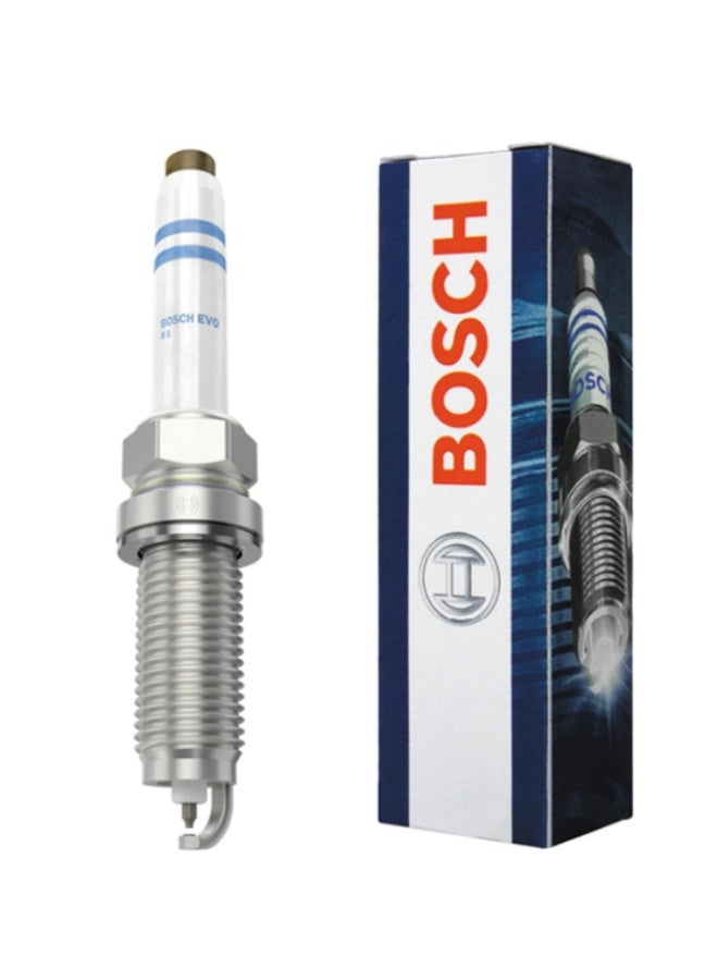 Bosch double iridium spark plug for Fiat Tipo 1600cc, 16mm thin