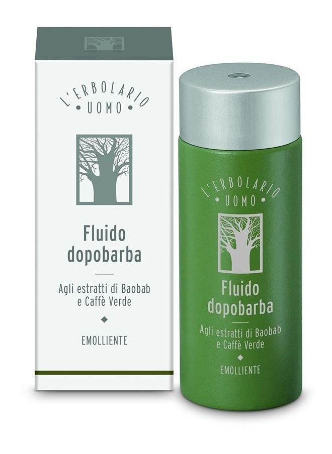 L'Erbolario - LErbolario Uomo After Shave Fluid Baobab For Men 4.05 oz Aftershave - Image 1