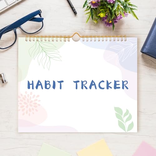 Thboxes Writable Habit Tracker Calendar, Undated 18 Months Daily, Weekly, Monthly Habit Journal with Spiral Planner for Goal Setting, Boost Productivity & Workout Motivation - Image 2