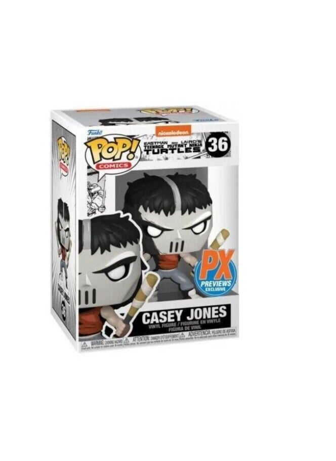 Funko Funko Pop! Comics Teenage Mutant Ninja Turtles: Casey Jones Previews Exclusive Vinyl Figure  - Image 1