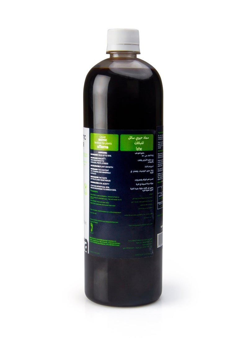 uTerra Organic Liquid Bio Fertilizer 1000ml | Plant Food for Indoor Plants, Flowers, Vegetables & Home Gardens | Strong Roots, Healthy Growth & Higher Yield | Made for UAE Climate - Image 2