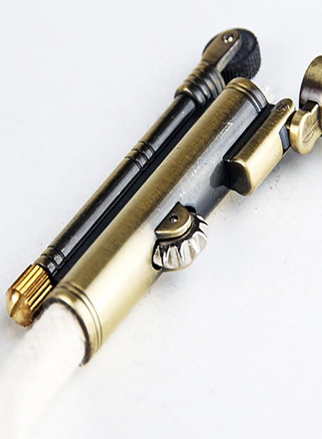 WVMKOR Vintage Trench Lighter, Rope Design, Windproof, Outdoor Camping Survival Gear (Bronze) - Image 4