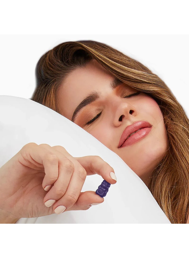 SugarbearPRO 35-Piece Gummies Sleep 5-HTP Amino Vegan Vitamin Gummies - 1 Month Supply Pack Of 3 - Image 5