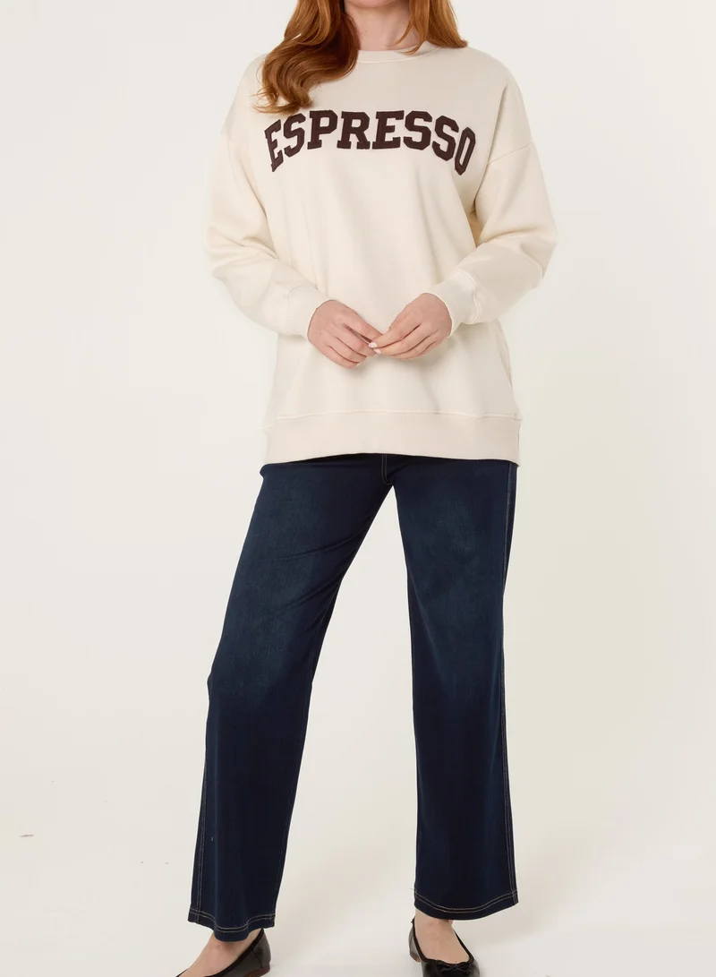 بلو فانيلا Espresso Sweatshirt