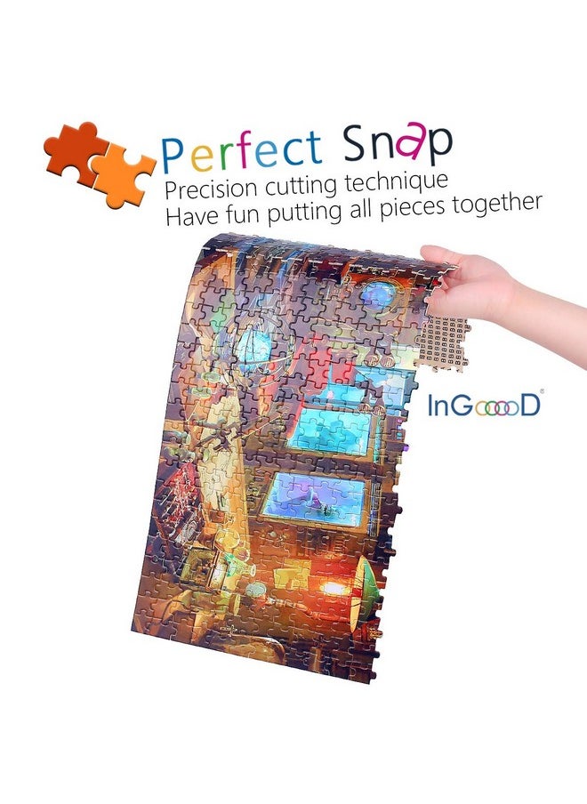 Ingooood Ingooood- Jigsaw Puzzle-Fantasy Series- Hidden Chamber -IG-0551 Entertainment Wooden Puzzles Toys  - Image 3