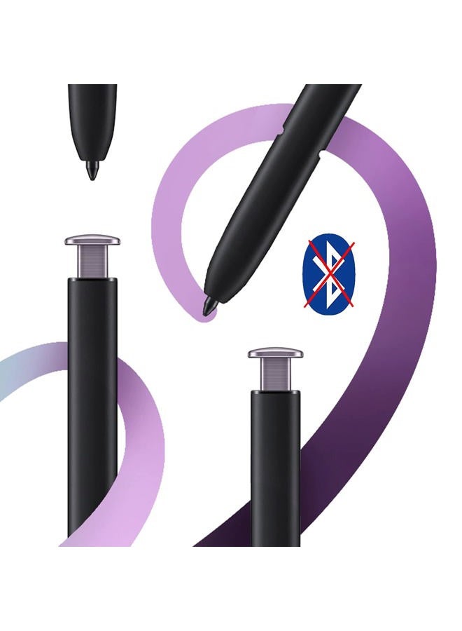 CaoXiong بديل قلم S Pen لجهاز Samsung Galaxy S23 Ultra 5G S Pen (بدون بلوتوث) - Purple Galaxy S23 Ultra - Image 2