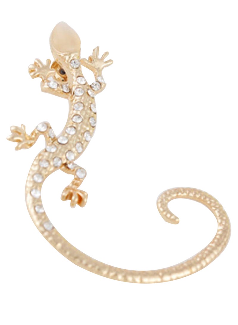 اي سي أقراط بتصميم سحلية بسوار يلتف حول الأذن - Image 1