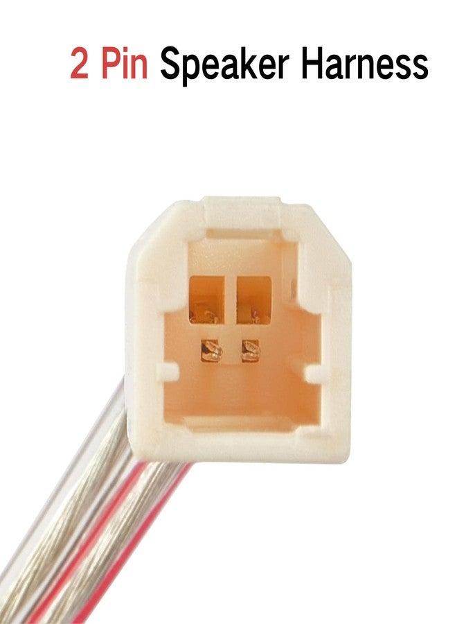 RED WOLF طقم أسلاك مكبر صوت عالي التردد للوحة القيادة من ريد وولف، متوافق مع هوندا سيفيك أكورد أوديسي (2006-2020) وأكيورا TL وRDX (2004-2020)، نظام صوتي للوحة القيادة، سهل التركيب، قطعتان - Image 3