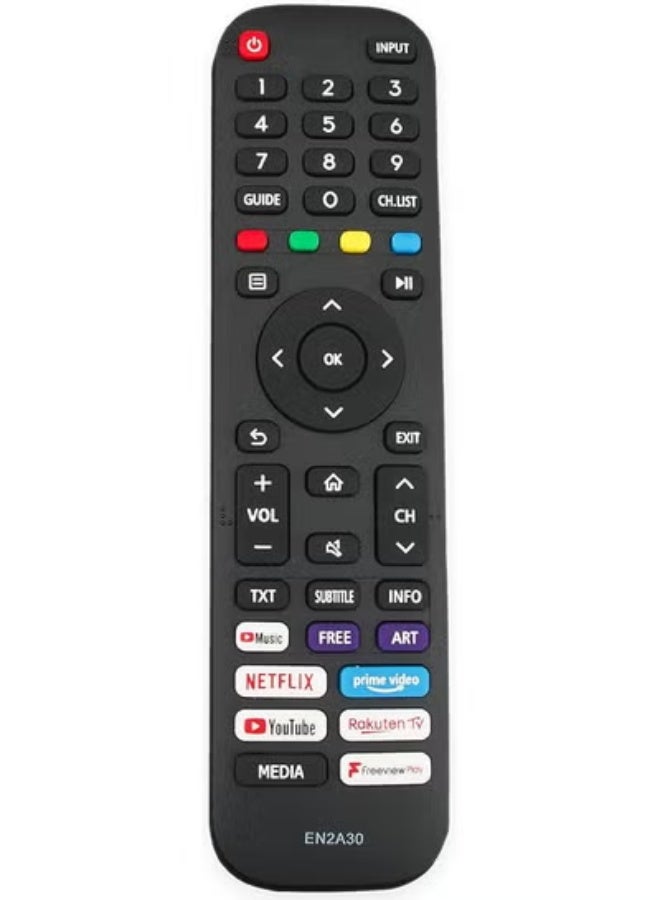 ELTRAZONE EN2A30 Replacement Remote Control Compatible with Hisense TV Models 55A7300F, 55A7320F, 55A7340F, 43A7300F, 43A7340F, 43A7500F, 65A7340F, 65AE7210F, 43AE7210F, 50A7300F, 50A7340F – Reliable Infrared Remote for Easy TV Control - Image 5