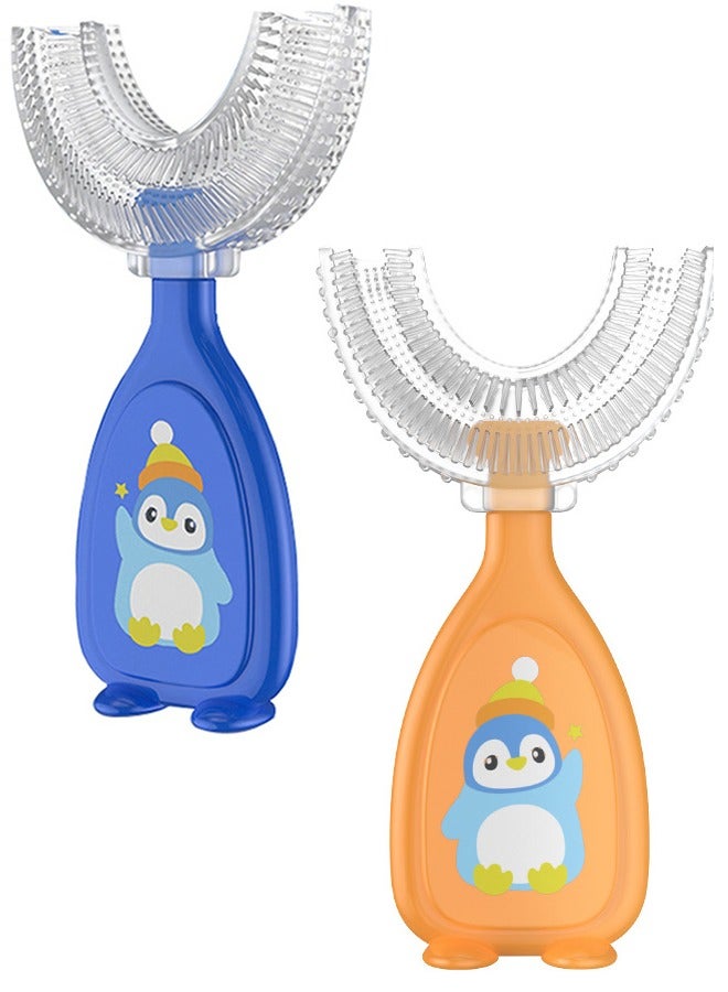 Umiwin فرشاة أسنان أطفال على شكل U - عبوة من 2 - Image 1