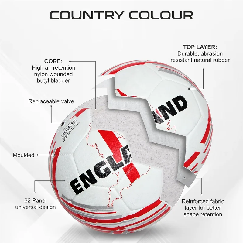 نيفيا Nivia Country Colour England Football Size 5