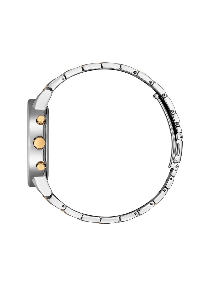 CITIZEN Men's Analog Round Shape Stainless Steel Wrist Watch AT2244-84A - 43 Mm - Image 3