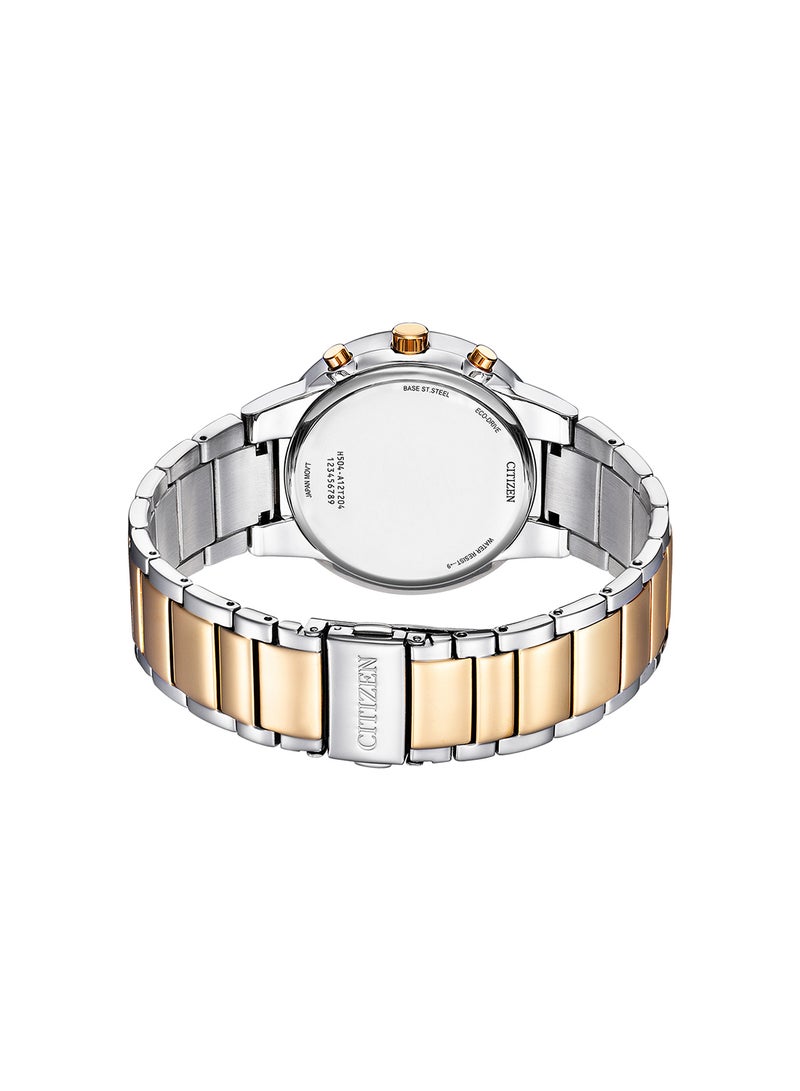 CITIZEN Men's Analog Round Shape Stainless Steel Wrist Watch AT2244-84A - 43 Mm - Image 2