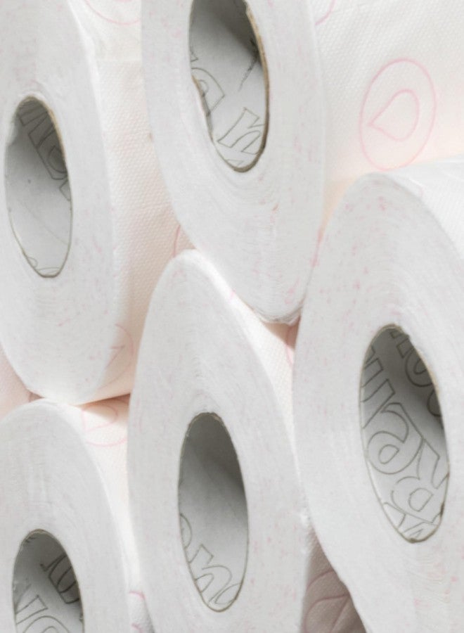 Renova Royal Deco Toilet Paper, 12 Rolls, White, 4-Ply, Lotion and Perfumed,Super Soft, Dermatologically and Gynaecologically Tested, 140 Pulls/Roll (1680 Sheets Total) | First Time in India - Image 3