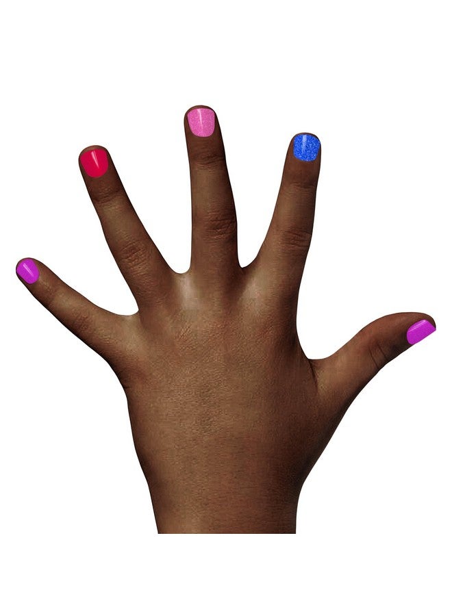 بيجي باينت طلاء أظافر للفتيات غير سام بنسبة 100% - آمن، خالٍ من المواد الكيميائية وذو رائحة منخفضة للأطفال، مجموعة 4 طلاءات معطرة - Image 4