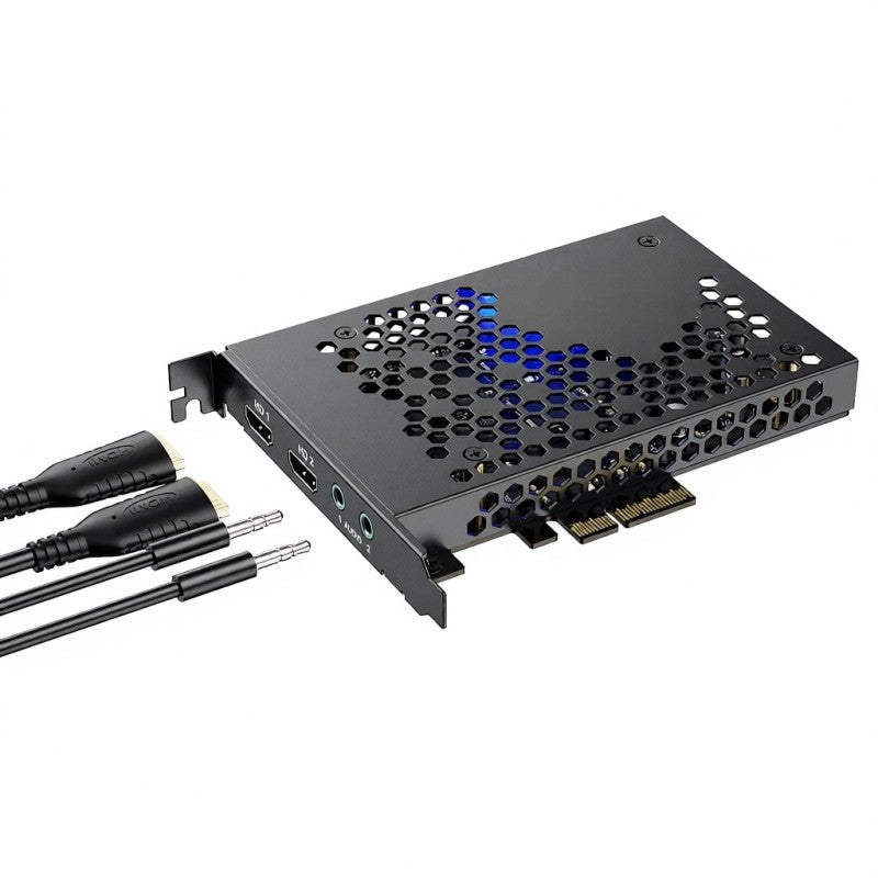 ezcap365 Dual CamLink RAW PCle Internal Game Capture Card Record & Live Stream for Gaming Systems Camcorders - Image 1