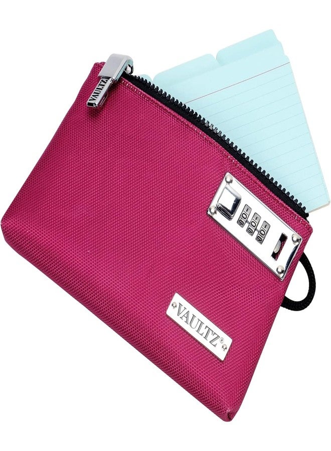 فولتز حقيبة ملحقات القفل من Vaultz، 7 × 10 بوصات، لون التوت (VZ03989) - Image 2