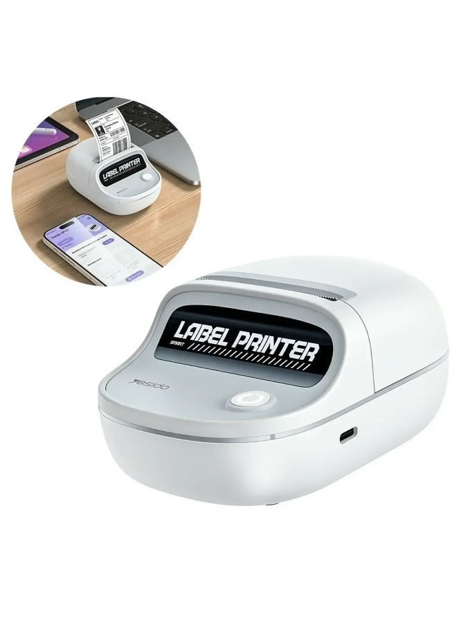 Yesido IDO SP10 High-Speed Thermal Label Printer, 203 DPI, Bluetooth & USB - Image 1