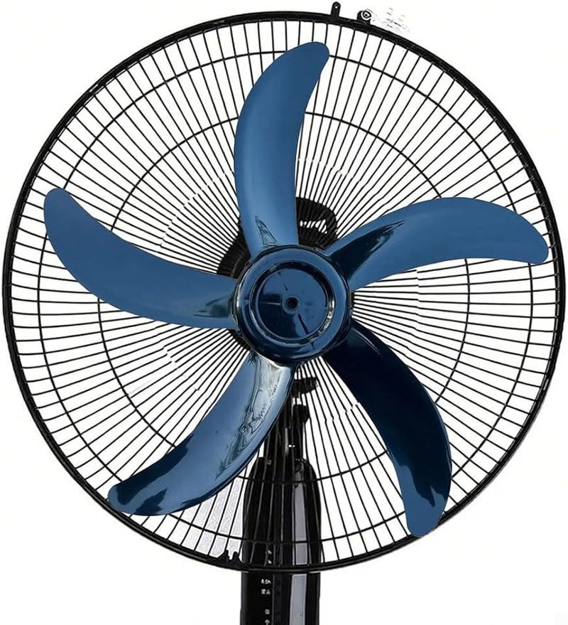 Black ABS 5 Blade Fan Replacement 18 Inch 450mm Low Noise For Stand And Table Fans - Image 4