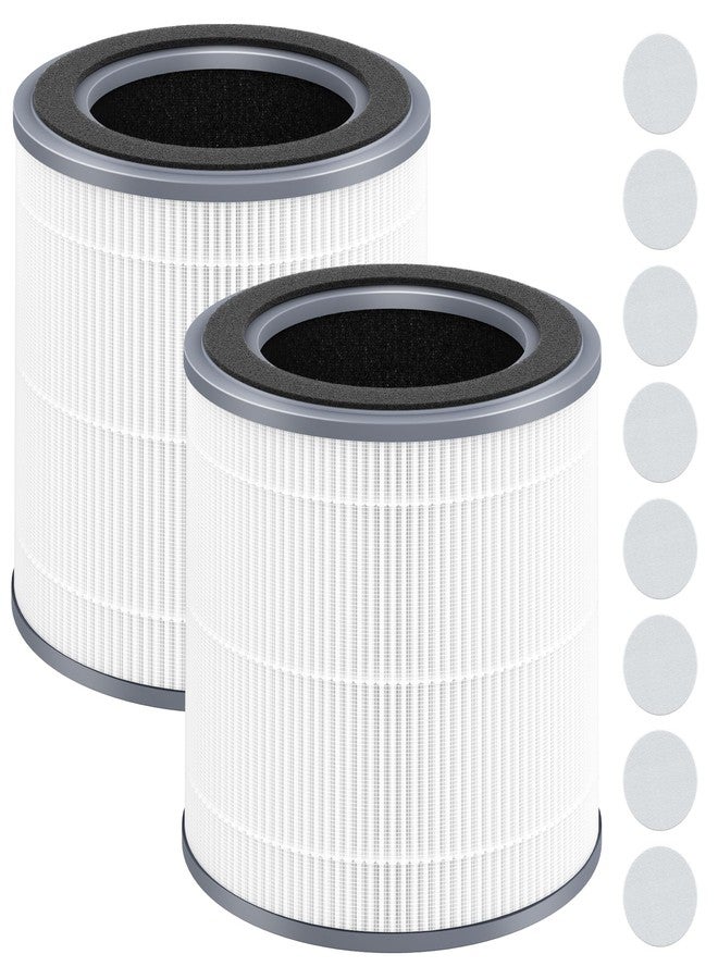 XBWW 2 Packs HH001 Filter Replacement for Hynik Alviera HH001 Air Cleaner Purifier, 3 Stages Filtration of Premium Filter, Activated Carbon and pre-filter with Extra 8 Pieces Aroma pads - Image 1