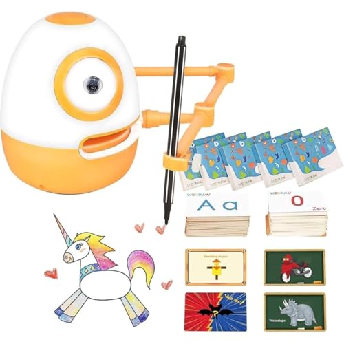 Drumstone (𝟏𝟓 𝐘𝐞𝐚𝐫𝐬 𝐖𝐚𝐫𝐫𝐚𝐧𝐭𝐲 Smart Drawing & Learning Robot Toy for Kids – Interactive Writing, Spelling & Math Tracing | Engaging Early Educational Gift for Boys & Girls - Image 5