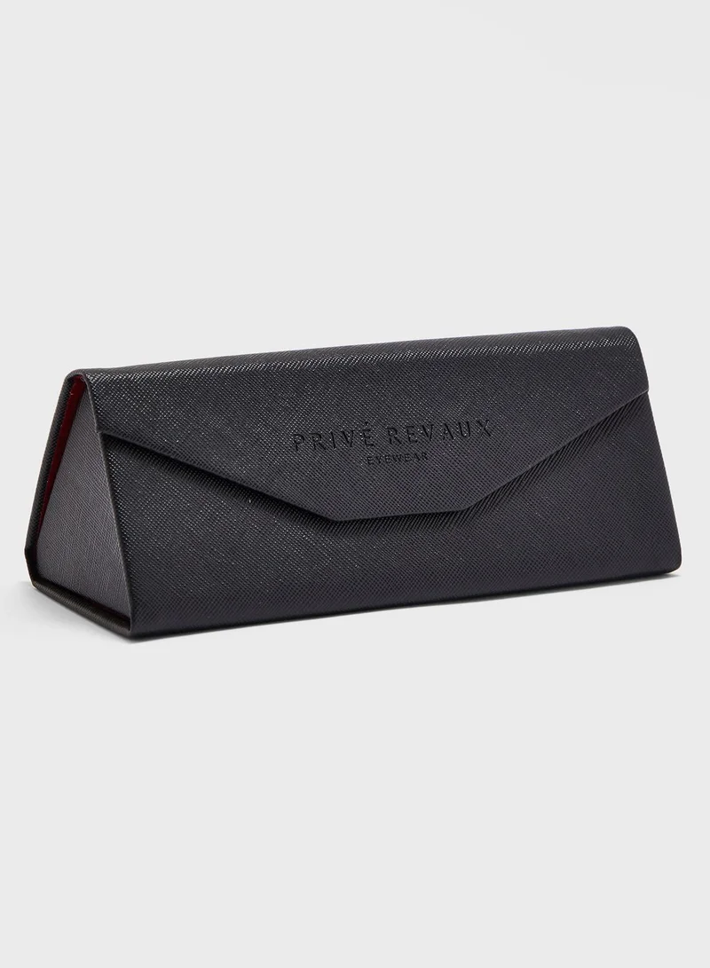 PRIVÉ REVAUX The Musician Round Sunglasses