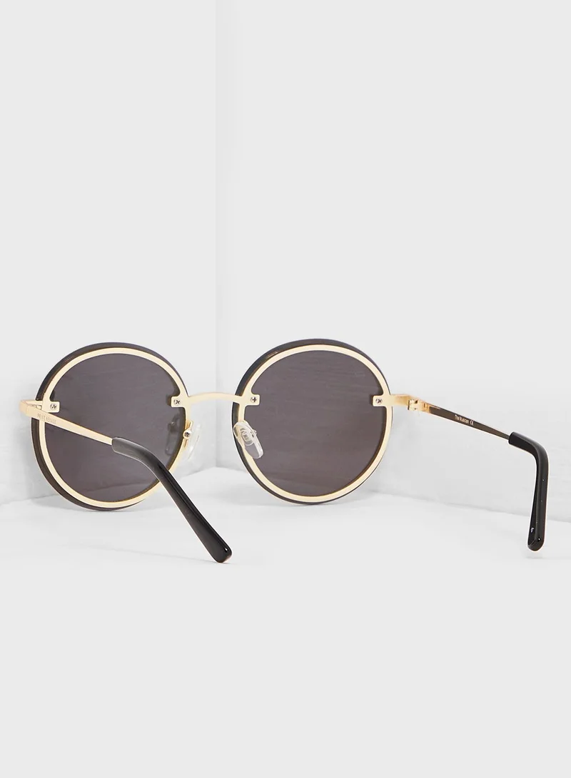 PRIVÉ REVAUX The Musician Round Sunglasses