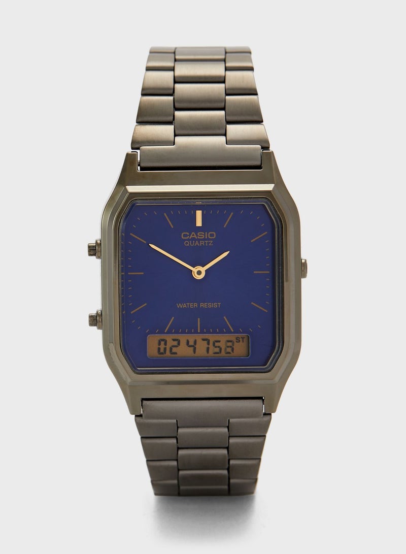 CASIO Dual Time Analog Watch - Image 1
