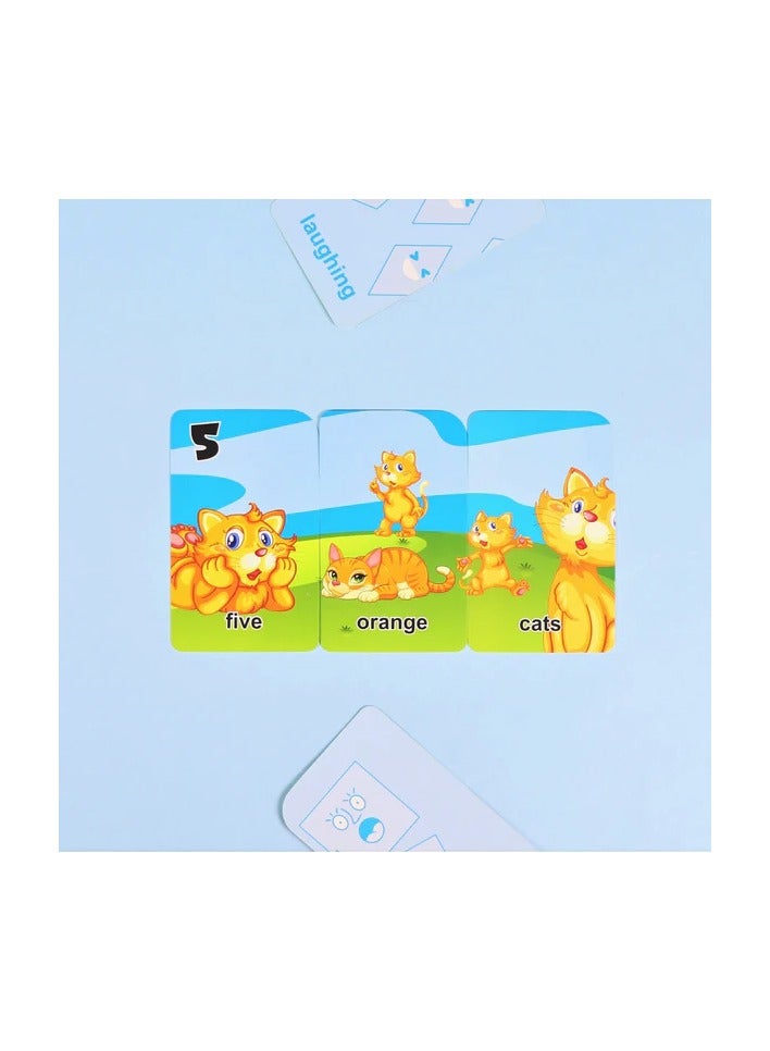 Educational Innovations Learning express: Kids Cards (Numbers Colors And Shapes - Puzzle) - Image 2