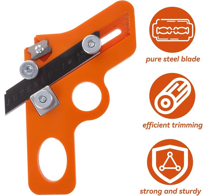 8Mm Hand Planer Router Plane For Woodworking Chamfering And Smoothing Carpentry - Image 3