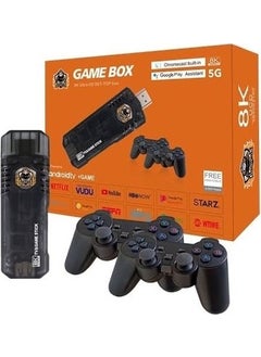 Qasul Game Box 5g 8k Ultra HD TV Box + Game Box Android TV + Game Console 2in1  - Image 1