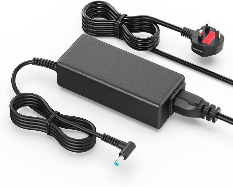 VINSOC 65W Laptop Charger Compatible With HP EliteBook, Pavilion, Chromebook, ProBook, Envy, Spectre, Stream, 250 G6, 255 G7, 741727-001 710412-001 and More (4.5 X 3mm) - Image 1