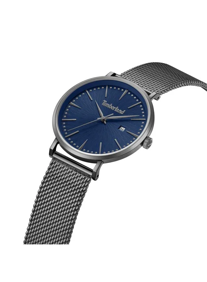 تمبرلاند Ripton Blue Dial Stainless Steel Bracelet Analog Watch for Men