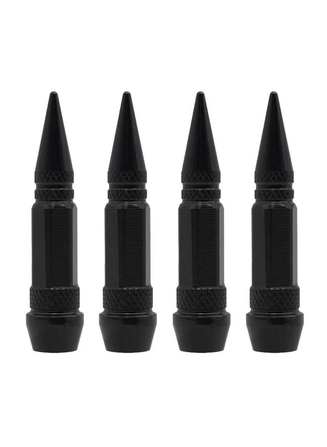 Universal Tire Wheel Valve Caps Blue 4 Pcs Set Airtight Cover for Car Motorcycle Bike - Image 5