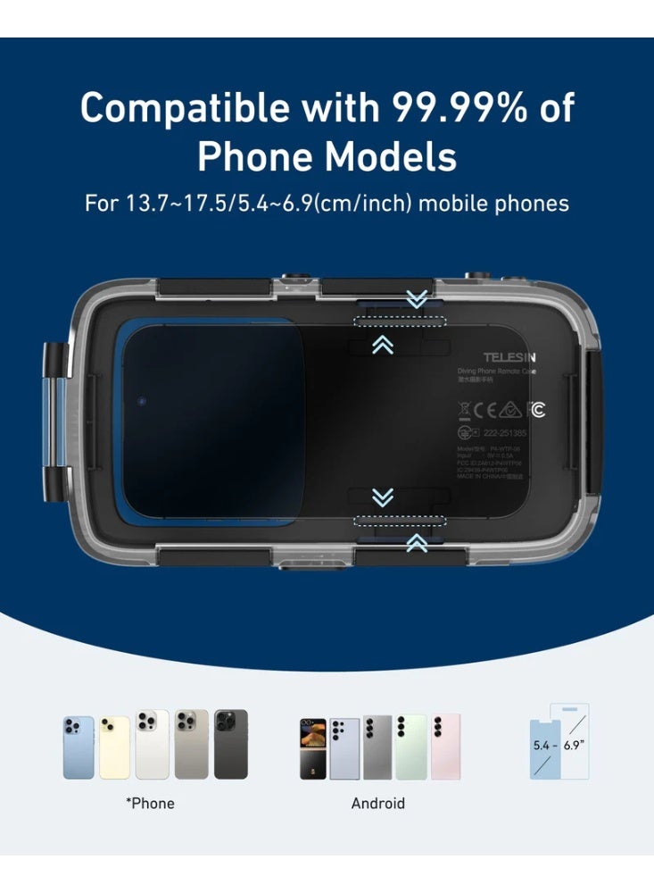 TELESIN Underwater Diving Phone Case - Image 4
